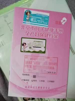 北京母子健康档案（北京母子健康档案图片）